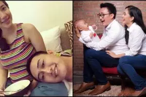 10 Foto si kemayu Boby Tince bersama buah hatinya, ayah ideal banget