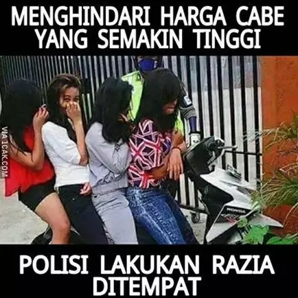 Cabai mahal, 13 meme 'cabe-cabean' ini dijamin nggak bikin kepedesan