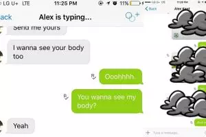 Balasan chat cewek ke cowok minta foto vulgar ini bikin ngakak