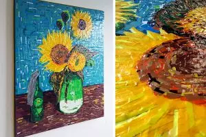 Pasti kamu nggak nyangka, 10 lukisan indah ini terbuat dari selotip