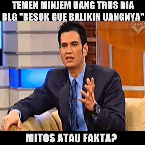 10 Meme lucu 'mitos atau fakta' ini akan bikin kamu mikir keras
