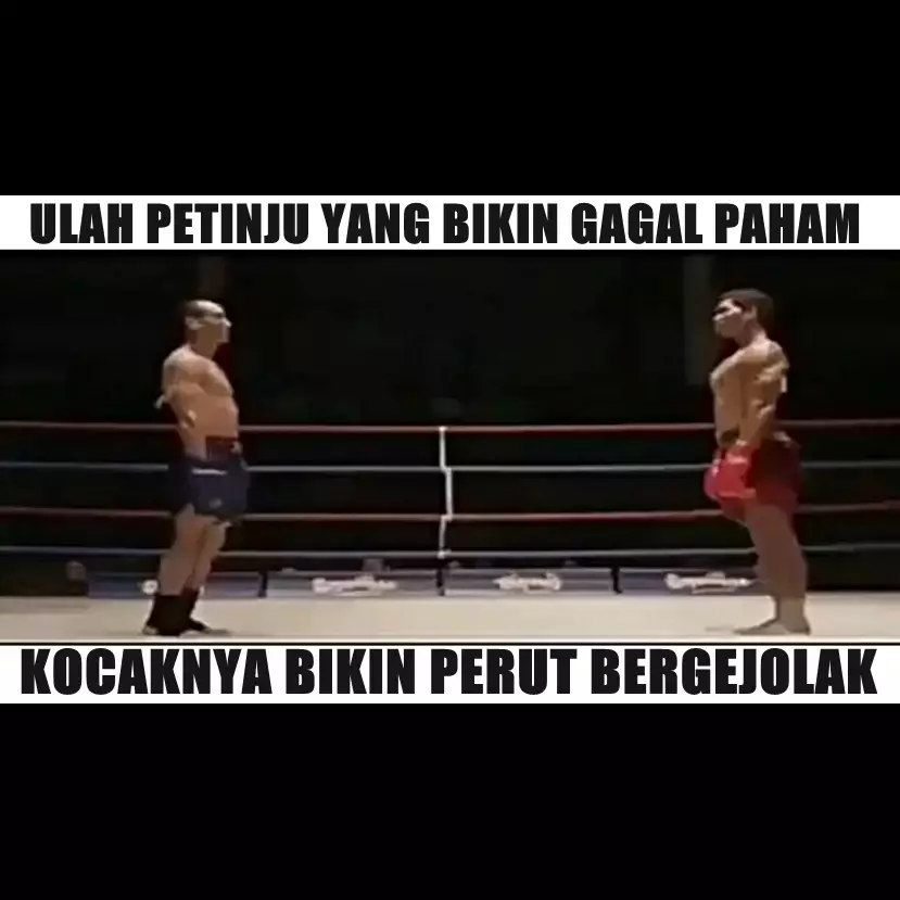 Bukannya bertanding, ulah dua petinju ini malah bikin ketawa ngakak