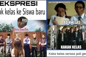 12 Meme 'kakak kelas' ini bikin kamu ingat masa muda yang kece