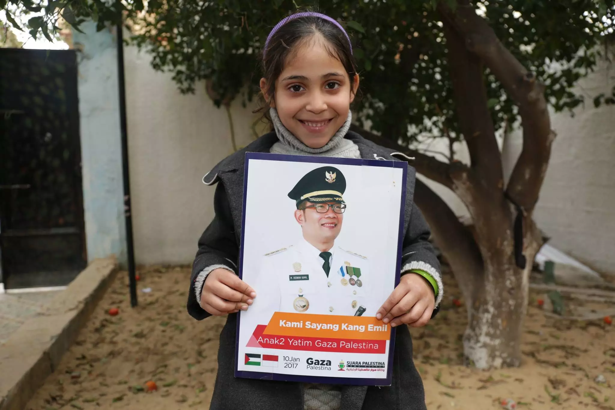 Doa anak-anak Palestina buat Ridwan Kamil yang kena DBD ini bikin haru