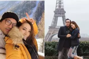 9 Foto romantis Sammy & Viviane di Eropa, siap nikah tahun ini?