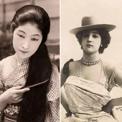 20 Foto dari kartu pos ini tunjukkan cantiknya wanita satu abad silam