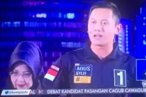 8 Kicauan gemes netizen tunggu Cawagub Sylvi bicara di debat perdana
