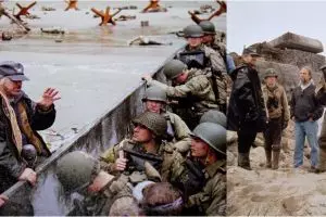 12 Foto di balik layar film perang legendaris Saving Private Ryan