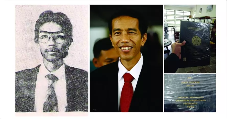 Ternyata ini judul skripsi Presiden Jokowi saat kuliah dulu