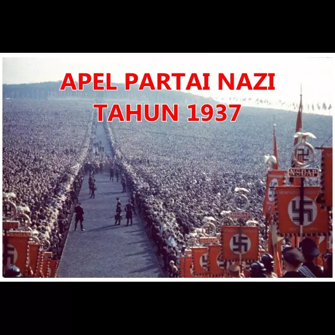 15 Foto langka aktivitas Nazi versi berwarna, keren tapi bikin ngeri 