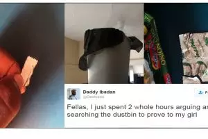 Pasangan ini bertengkar hebat gara-gara bungkus mi instan 