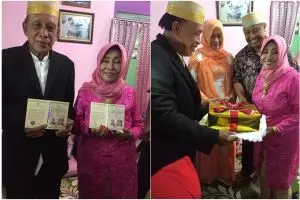 Jodoh tak kemana, ini kisah wanita akhiri masa lajang usia 71 tahun