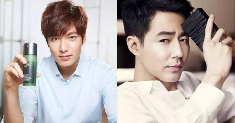 10 Aktor tampan Korea ini ternyata pernah jadi ikon brand kosmetik