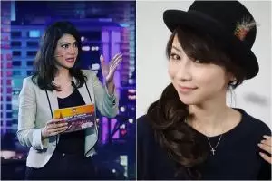 Adu gaya Ira Koesno dan Masako Mizutani yang kecantikannya awet