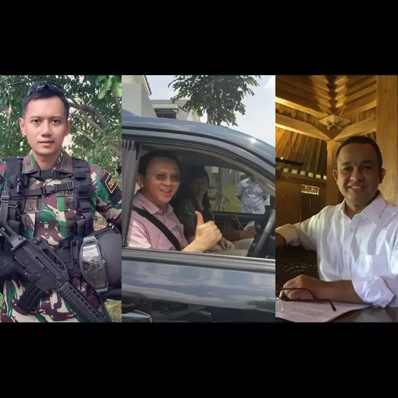 Survei Poltracking Indonesia: Agus 30,25%, Ahok 28,88%, Anies 28,63%