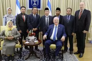 Mantan anggota DPD sekaligus pejabat MUI temui Presiden Israel