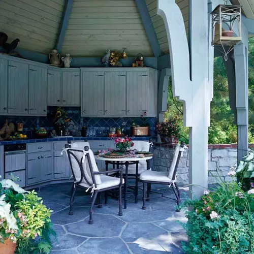 10 Inspirasi dapur semi outdoor ini bikin masak jadi lebih asyik