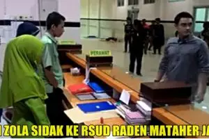 Heboh Gubernur Jambi Zumi Zola sidak dan marah-marah di rumah sakit