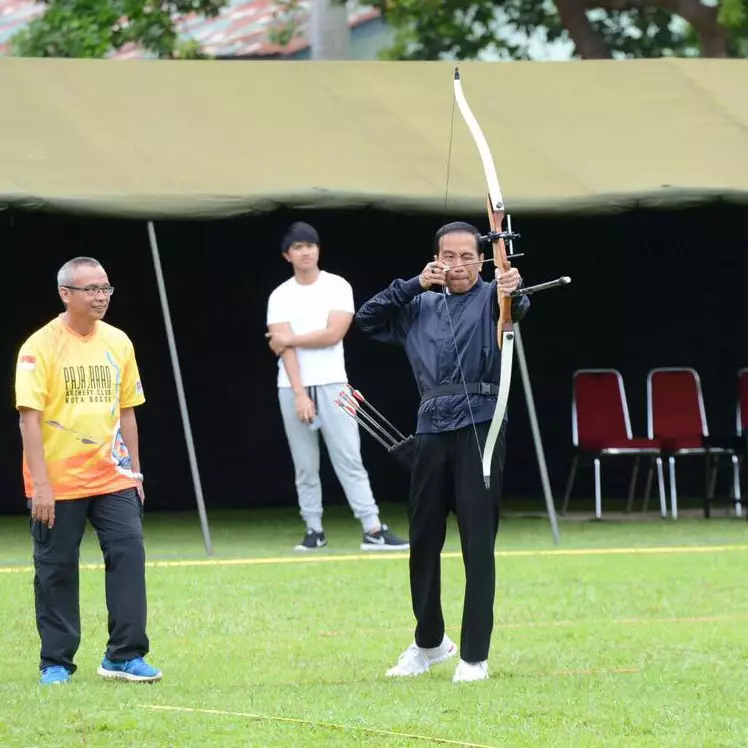 Latihan 8 bulan, ini raihan skor Jokowi di kejuaraan nasional memanah