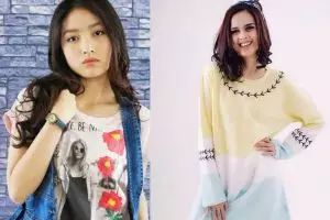Digosipkan berseteru, ini 6 beda gaya Natasha Wilona & Cut Meyriska