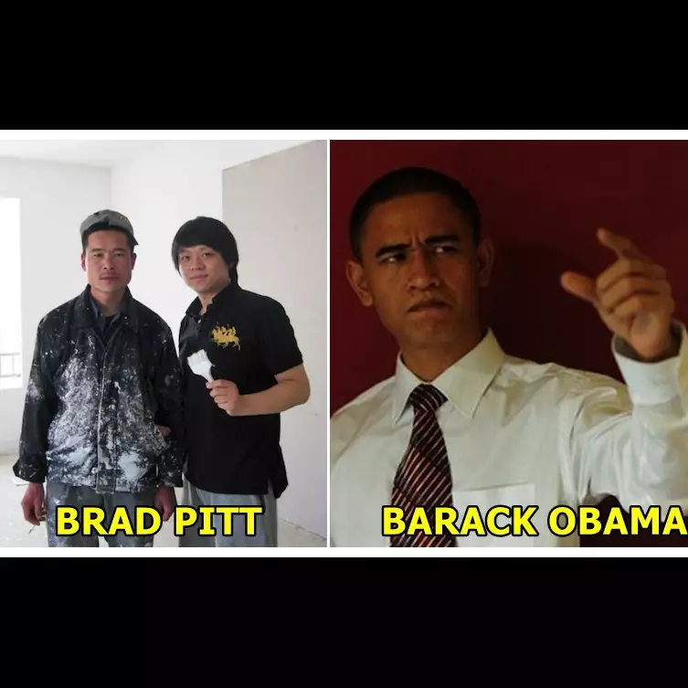 11 Orang Asia ini punya wajah mirip banget orang terkenal dunia