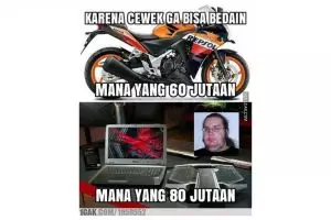 10 Meme lucu ini buktikan nggak semua cewek bisa bedain harga barang