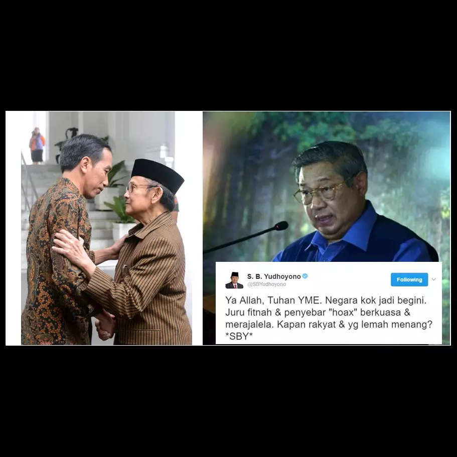 Begini beda gaya BJ Habibie dan SBY saat beri masukan ke Jokowi