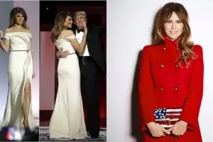 Jadi ibu negara, 10 gaya fashion Melania Trump ini pernah tuai pujian