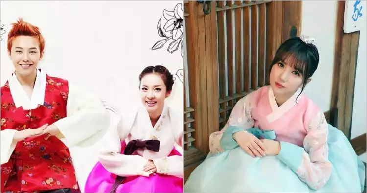 10 Seleb Korea ini makin cakep pakai Hanbok buat rayakan Imlek