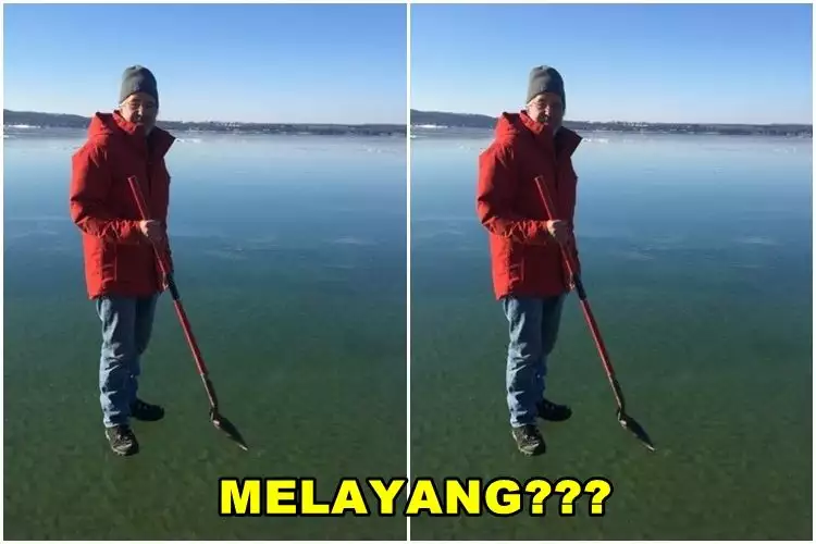 Dituduh editan, foto viral kakek ini bikin bingung banyak netizen