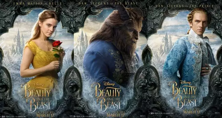 Tayang Maret, Disney rilis poster 12 karakter 'Beauty and The Beast'