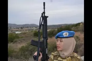 Ismi Arum, pasukan perdamaian PBB berhijab yang siap menjaga hatimu