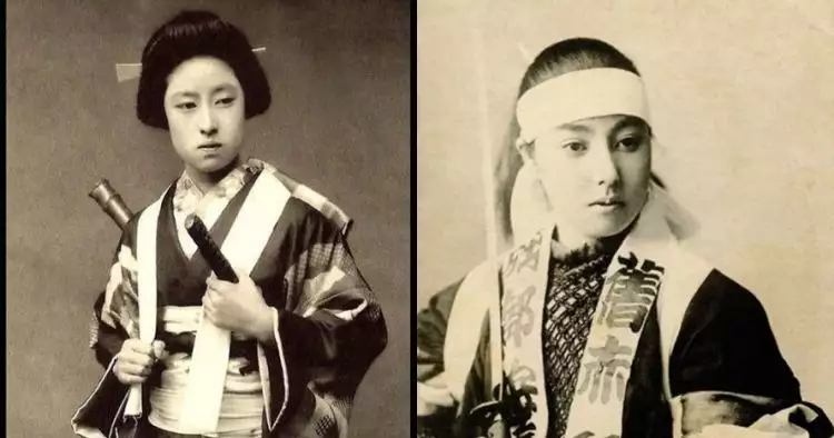 10 Foto lawas para pejuang perempuan Jepang tahun 1881 ini bikin kagum