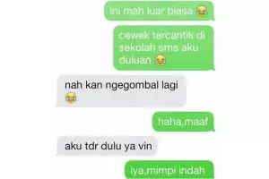 Obrolan cowok deketin adik kelasnya ini berakhir ngocol banget