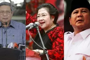 Ini beda gaya SBY, Mega dan Prabowo dukung calonnya di Pilkada DKI