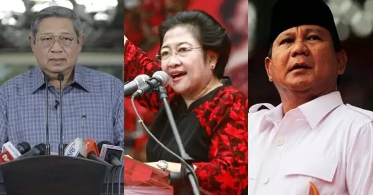 Ini beda gaya SBY, Mega dan Prabowo dukung calonnya di Pilkada DKI