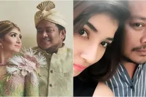 10 Foto kemesraan Fiona Fachru dan suami, pengantin baru nih