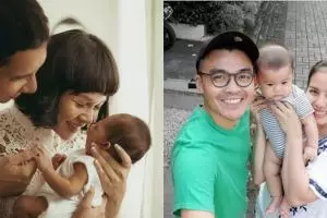 7 Seleb ini kerap unggah foto keceriaan bareng buah hati, duh lucunya