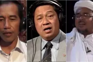 Di video ini Jokowi, SBY & Habib Rizieq menyanyi bersama, bikin adem