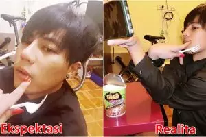 10 Foto di balik layar imajinasi jomblo ini lucunya bikin ketawa mules