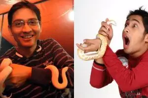 4 Seleb ini memelihara hewan buas di rumahnya, gahar bener nih