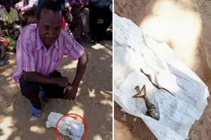 Ibu ini melahirkan bayi mirip katak, dianggap kutukan oleh tetua desa