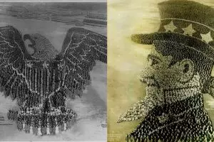 10 Foto udara saat PD I ini manfaatkan ribuan tentara AS, keren abis