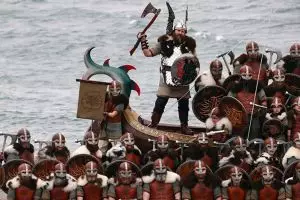 12 Foto fenomenal Festival Viking di Skotlandia, epik abis