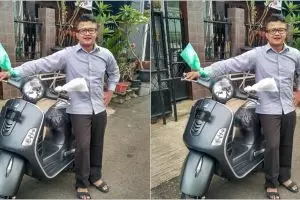 Kisah Windra keliling Jakarta 4 hari 4 malam demi Vespa Rp 40 jutaan