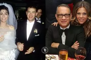 20 Foto kisah cinta Tom Hanks dan Rita Wilson ini marriage goals abis