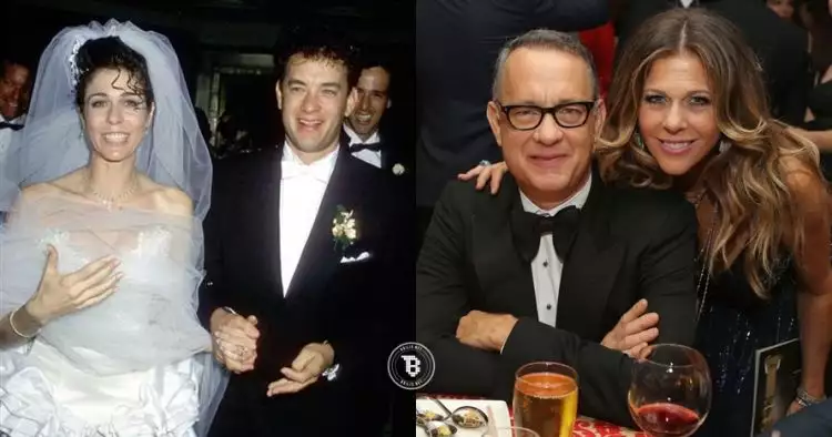 20 Foto kisah cinta Tom Hanks dan Rita Wilson ini marriage goals abis