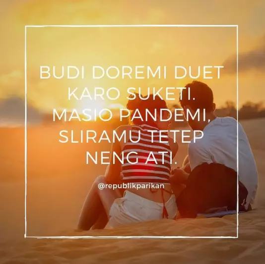 Pantun Jawa baper © 2021 brilio.net