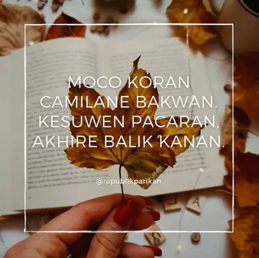 Pantun Jawa baper © 2021 brilio.net