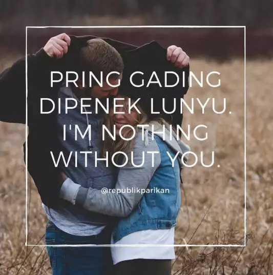 Pantun Jawa baper © 2021 brilio.net